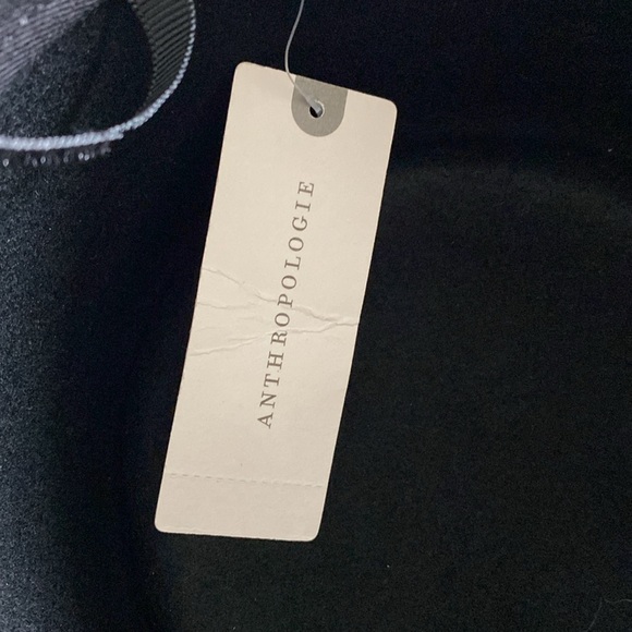 NWT WYETH Anthropologie Black Rhinestone star cowboy hat size o/s - Picture 3 of 7